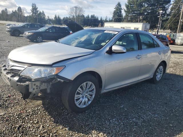 4T4BF1FK1CR188368 - 2012 TOYOTA CAMRY BASE SILVER photo 1