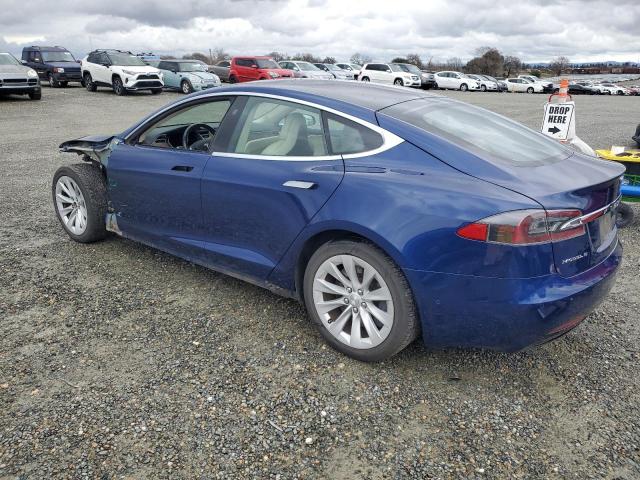 5YJSA1E25JF247197 - 2018 TESLA MODEL S BLUE photo 2