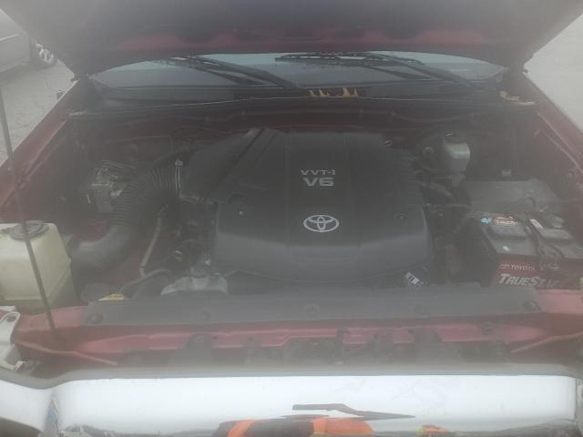 3TMJU62N18M062469 - 2008 TOYOTA TACOMA DOUBLE CAB PRERUNNER RED photo 11