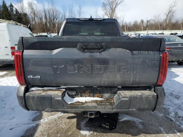 5TFLA5EC9PX015947 - 2023 TOYOTA TUNDRA CREWMAX SR5 GRAY photo 6