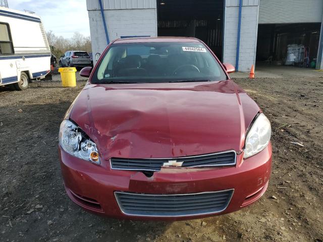 2G1WT55K489110794 - 2008 CHEVROLET IMPALA LT BURGUNDY photo 5