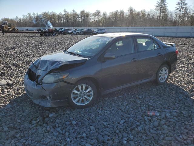 1NXBU40E59Z039023 - 2009 TOYOTA COROLLA BASE GRAY photo 1