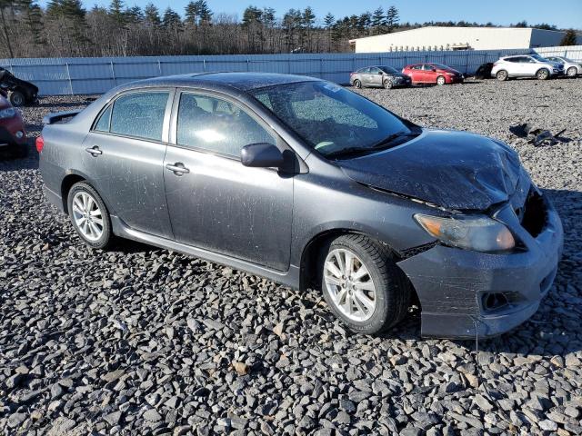 1NXBU40E59Z039023 - 2009 TOYOTA COROLLA BASE GRAY photo 4