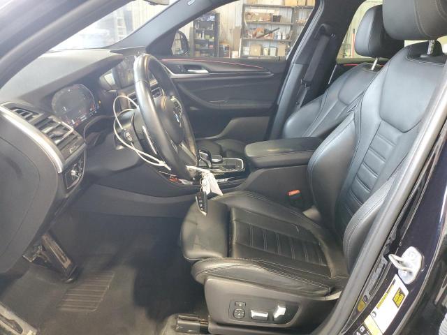 5UX33DT00N9L40550 - 2022 BMW X4 XDRIVE30I BLUE photo 7