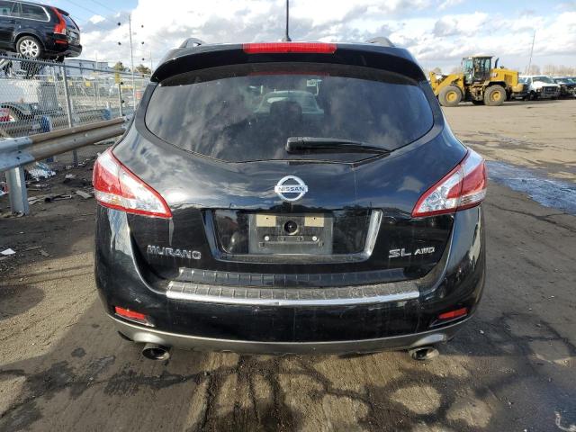 JN8AZ1MW0DW313586 - 2013 NISSAN MURANO S BLACK photo 6