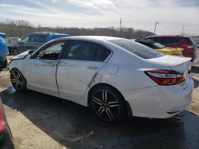 1HGCR2F59GA093852 - 2016 HONDA ACCORD SPORT WHITE photo 2