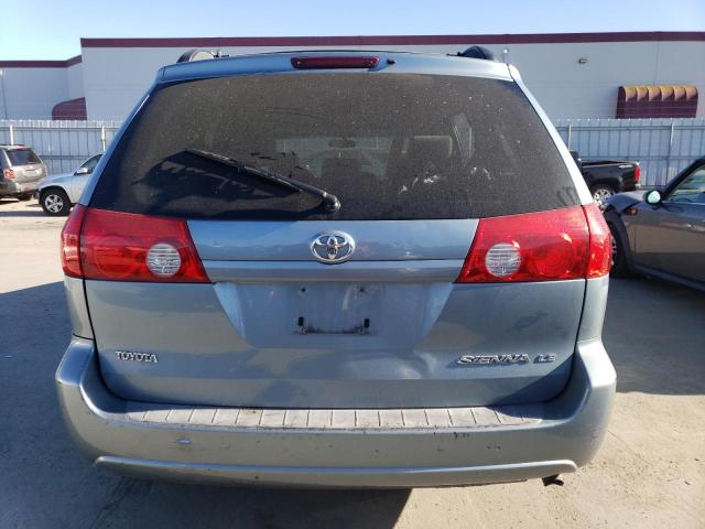 5TDZA23C06S448749 - 2006 TOYOTA SIENNA CE GRAY photo 6