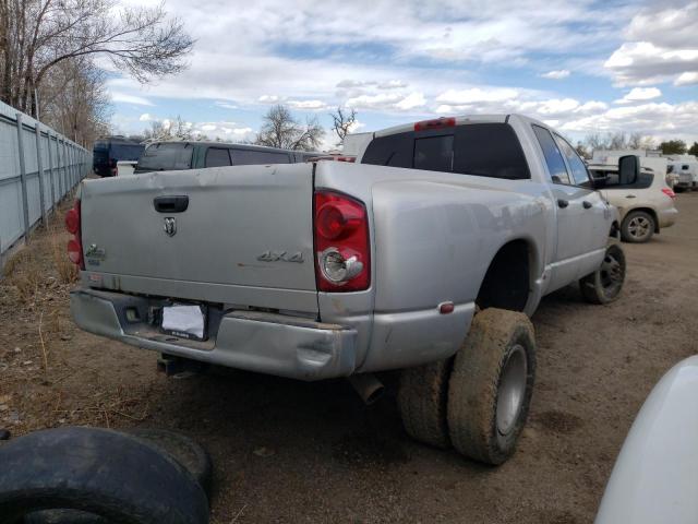 3D7MX48L69G515344 - 2009 DODGE RAM 3500 SILVER photo 3