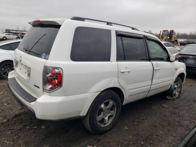 5FNYF18516B004852 - 2006 HONDA PILOT EX WHITE photo 3