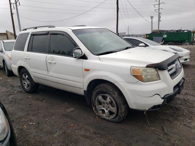 5FNYF18516B004852 - 2006 HONDA PILOT EX WHITE photo 4