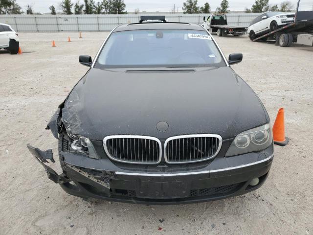 WBAHN83558DT86278 - 2008 BMW 750 LI BLACK photo 5