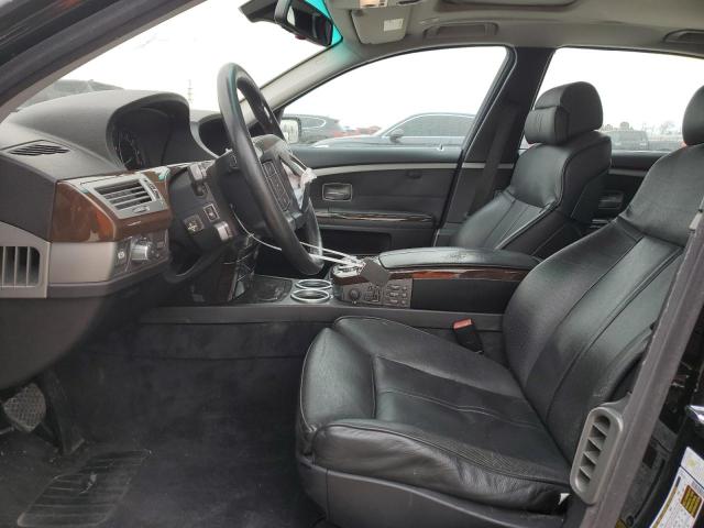 WBAHN83558DT86278 - 2008 BMW 750 LI BLACK photo 7