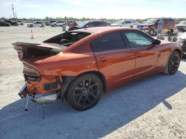 2C3CDXBG1NH178608 - 2022 DODGE CHARGER SXT ORANGE photo 3