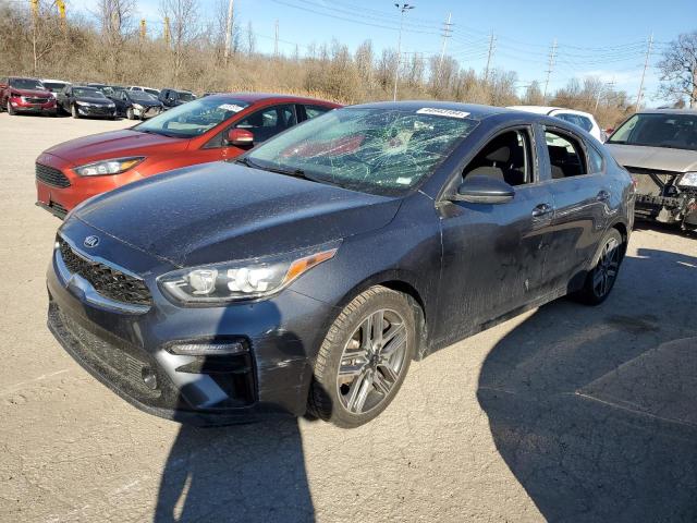 3KPF34AD2KE129913 - 2019 KIA FORTE GT LINE GRAY photo 1