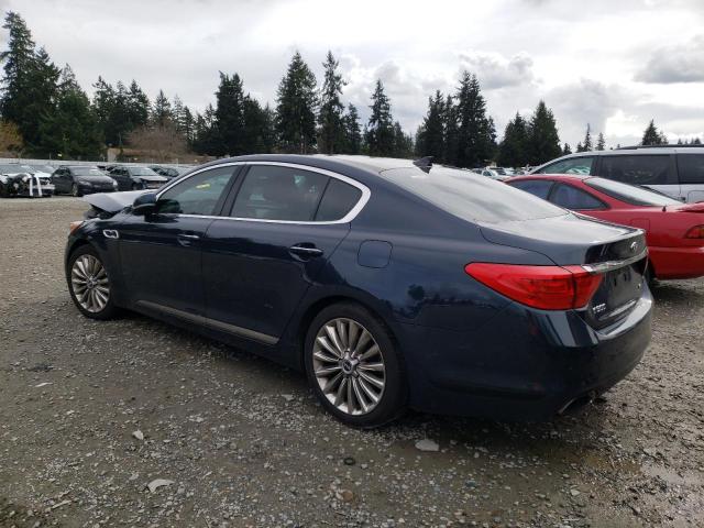 KNALW4D41F6018039 - 2015 KIA K900 BLUE photo 2