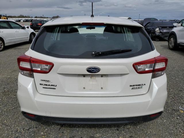 4S3GTAA64H3754172 - 2017 SUBARU IMPREZA WHITE photo 6