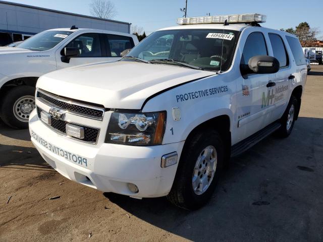 1GNFK13019R188601 - 2009 CHEVROLET TAHOE K1500 LS WHITE photo 1