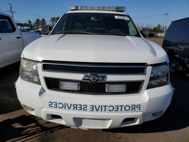 1GNFK13019R188601 - 2009 CHEVROLET TAHOE K1500 LS WHITE photo 5