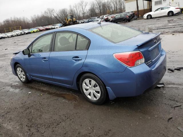 JF1GJAA67GG011167 - 2016 SUBARU IMPREZA BLUE photo 2