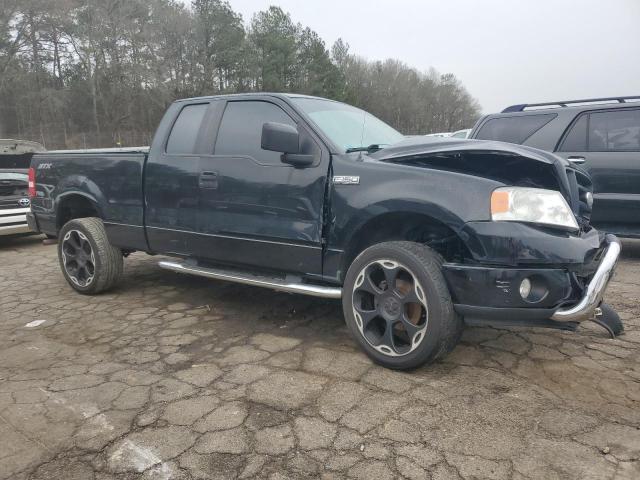 1FTRX12W57FB83168 - 2007 FORD F150 BLACK photo 4