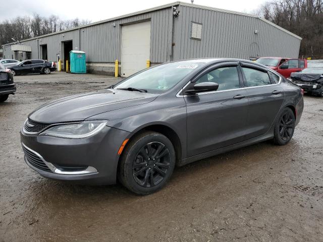 1C3CCCAB5GN101560 - 2016 CHRYSLER 200 LIMITED CHARCOAL photo 1