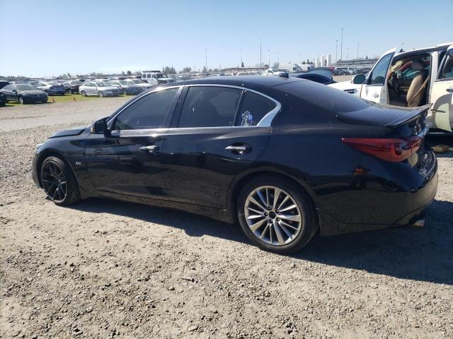 JN1EV7AP6JM360933 - 2018 INFINITI Q50 LUXE BLACK photo 2