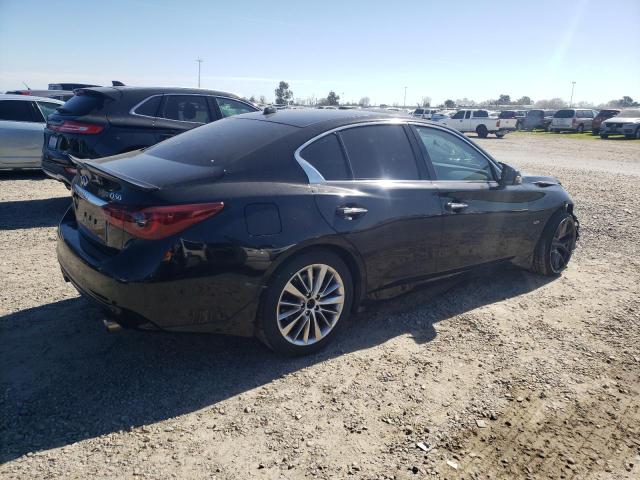 JN1EV7AP6JM360933 - 2018 INFINITI Q50 LUXE BLACK photo 3