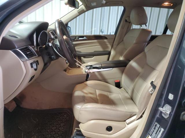 4JGDA5HBXEA428799 - 2014 MERCEDES-BENZ ML 350 4MATIC BLUE photo 7