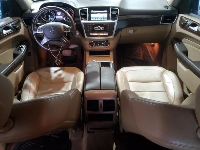 4JGDA5HBXEA428799 - 2014 MERCEDES-BENZ ML 350 4MATIC BLUE photo 8