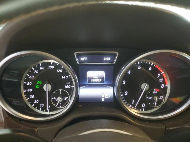 4JGDA5HBXEA428799 - 2014 MERCEDES-BENZ ML 350 4MATIC BLUE photo 9