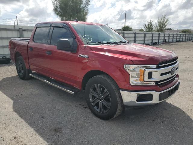 1FTEW1CP8KFD27457 - 2019 FORD F150 SUPERCREW RED photo 4