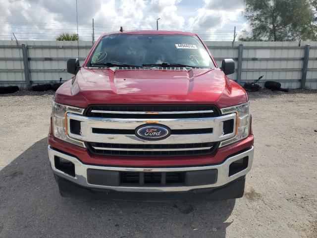 1FTEW1CP8KFD27457 - 2019 FORD F150 SUPERCREW RED photo 5