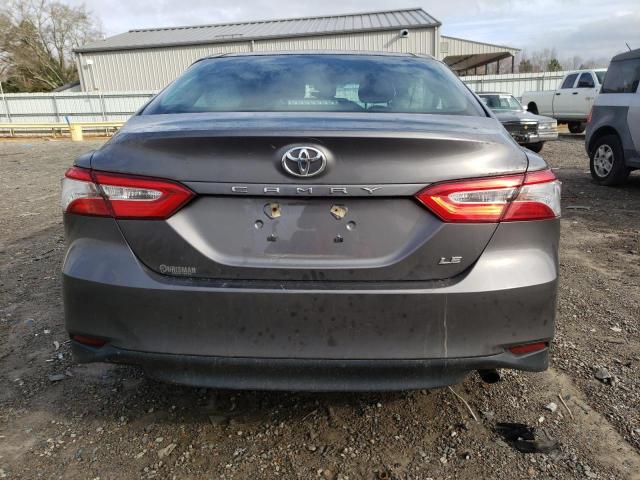 4T1B11HK5JU618969 - 2018 TOYOTA CAMRY L GRAY photo 6