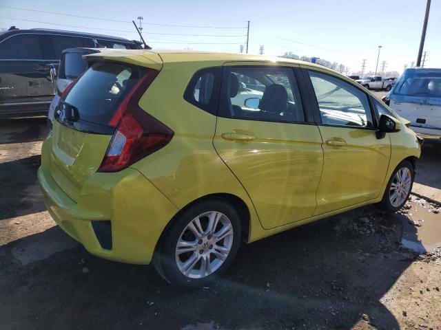 JHMGK5H59HS023913 - 2017 HONDA FIT LX YELLOW photo 3