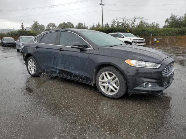 3FA6P0HD9ER393412 - 2014 FORD FUSION SE BLACK photo 4