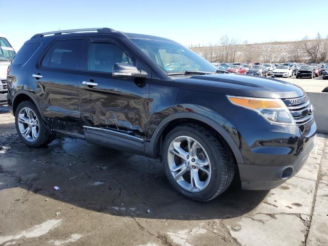 1FMHK8F88CGA54257 - 2012 FORD EXPLORER LIMITED BLACK photo 4