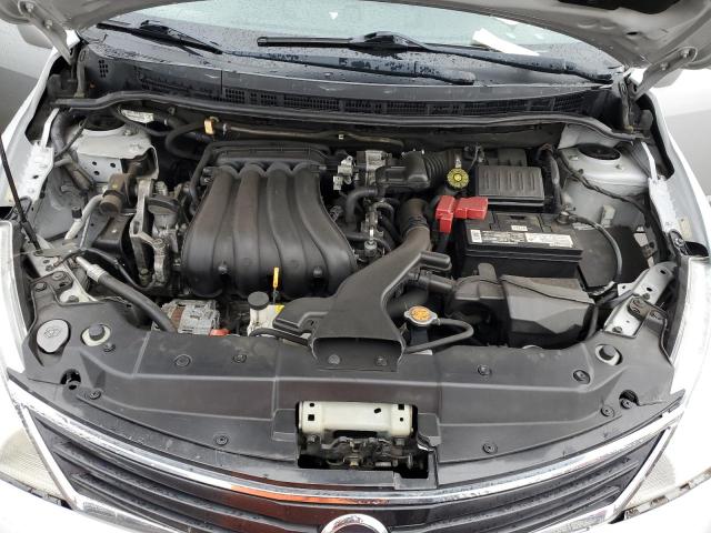 3N1BC1CP6CK801305 - 2012 NISSAN VERSA S SILVER photo 11