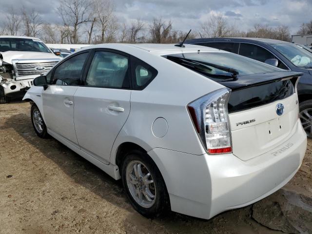 JTDKN3DU6B0301626 - 2011 TOYOTA PRIUS WHITE photo 2