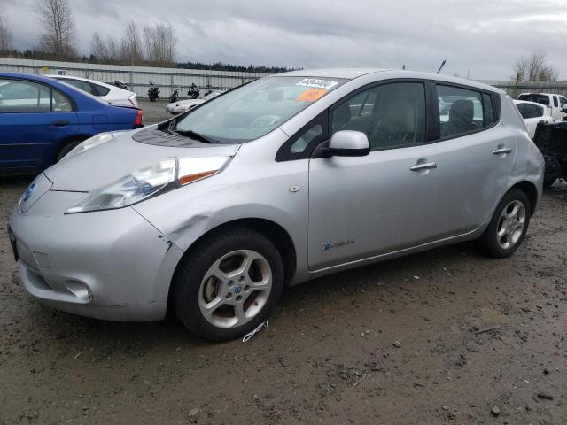 JN1AZ0CP6BT002570 - 2011 NISSAN LEAF SV SILVER photo 1