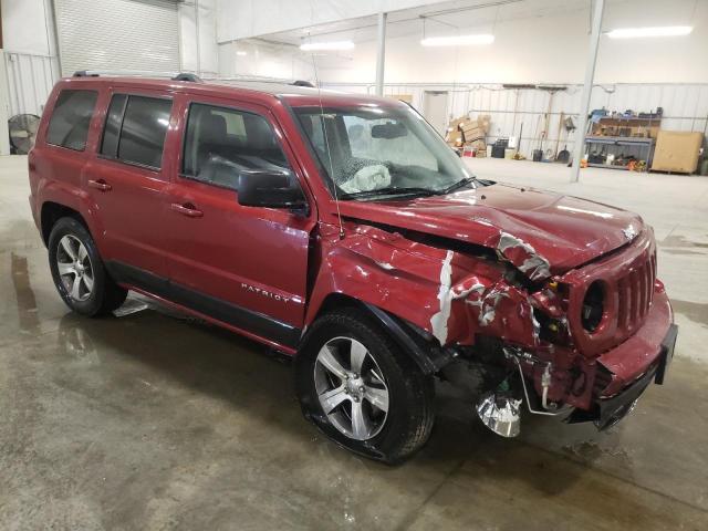 1C4NJRFB5HD128870 - 2017 JEEP PATRIOT LATITUDE RED photo 4