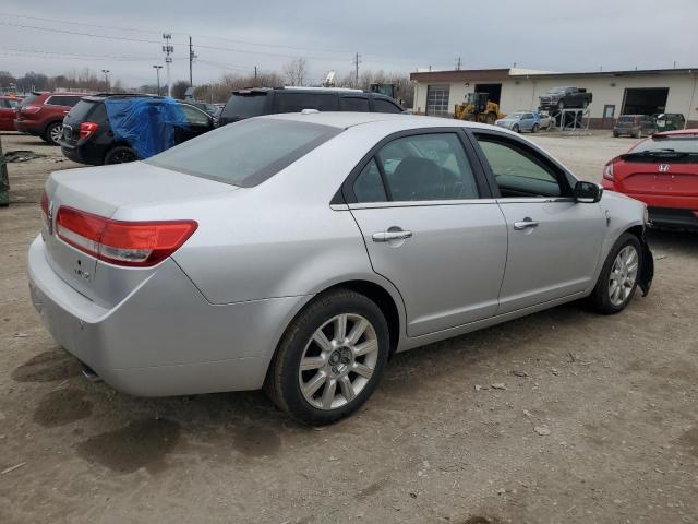 3LNHL2GC6CR830035 - 2012 LINCOLN MKZ SILVER photo 3