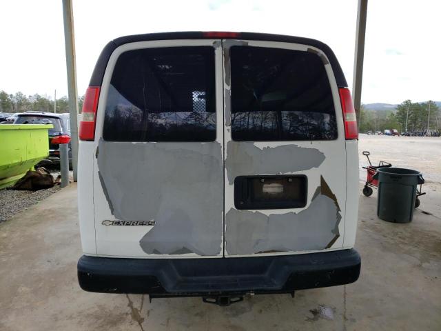 1GCUGADX2A1152383 - 2010 CHEVROLET EXPRESS G1 WHITE photo 6