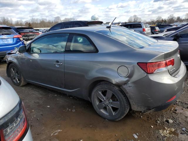 KNAFU6A20C5522522 - 2012 KIA FORTE EX GRAY photo 2