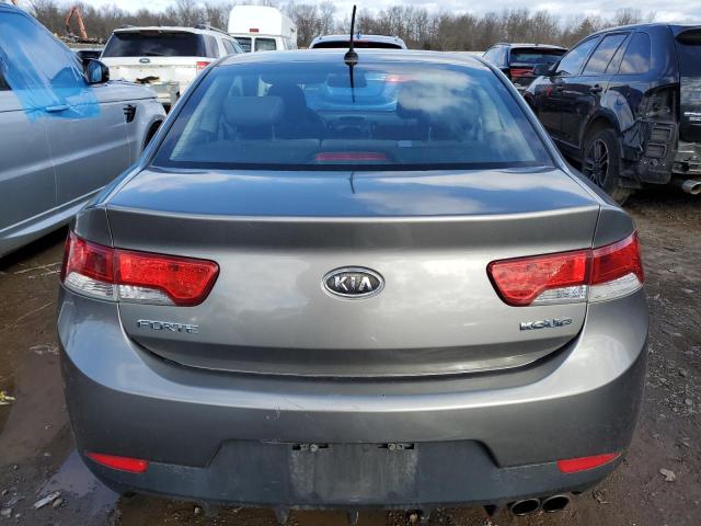 KNAFU6A20C5522522 - 2012 KIA FORTE EX GRAY photo 6