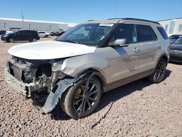 1FM5K8D84HGD99444 - 2017 FORD EXPLORER XLT WHITE photo 1