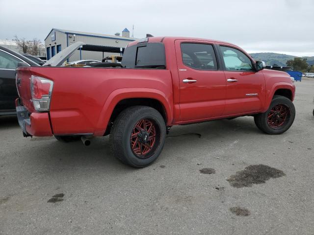 3TMGZ5AN3JM146841 - 2018 TOYOTA TACOMA DOUBLE CAB RED photo 3