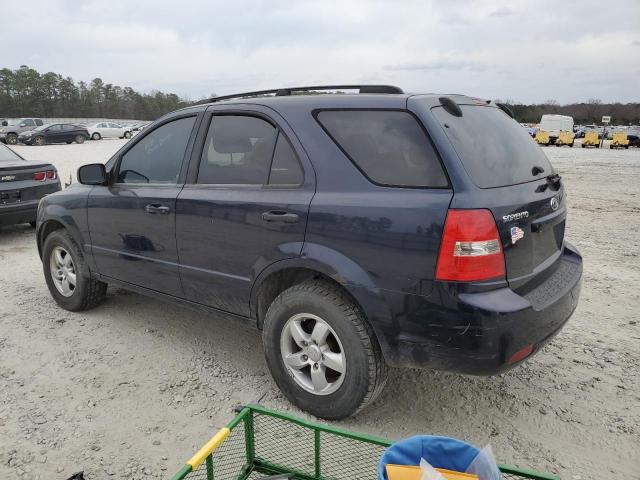 KNDJC735395895608 - 2009 KIA SORENTO LX BLUE photo 2