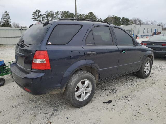 KNDJC735395895608 - 2009 KIA SORENTO LX BLUE photo 3