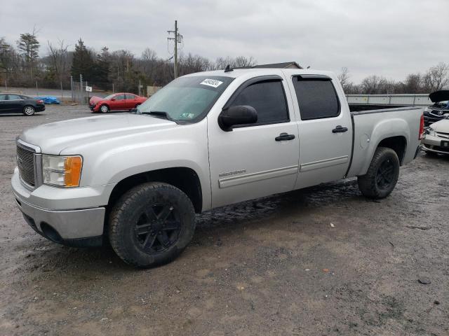 3GTRKVE38AG101124 - 2010 GMC SIERRA K1500 SLE SILVER photo 1