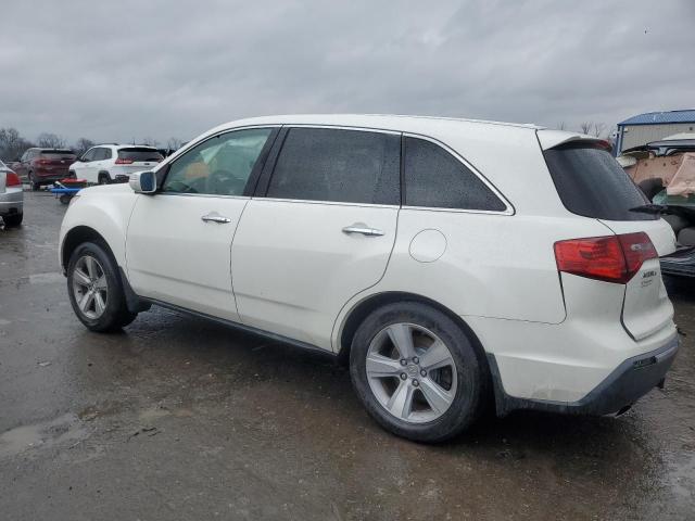 2HNYD2H42CH514971 - 2012 ACURA MDX TECHNOLOGY WHITE photo 2